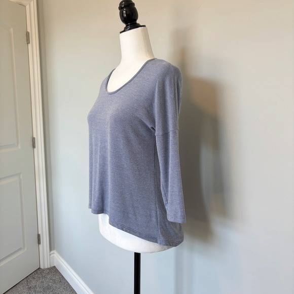 See You Monday Women's Size XS Long Sleeve Top Oversized Loungewear Relaxed Fit - Picture 2 of 8